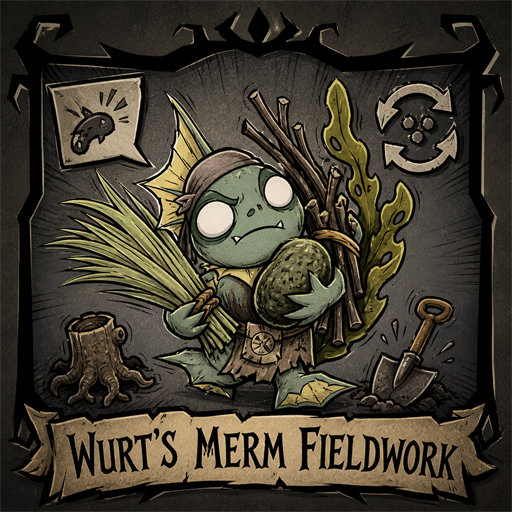 Merm Gathering Work Control – Don't Starve Together Mod
