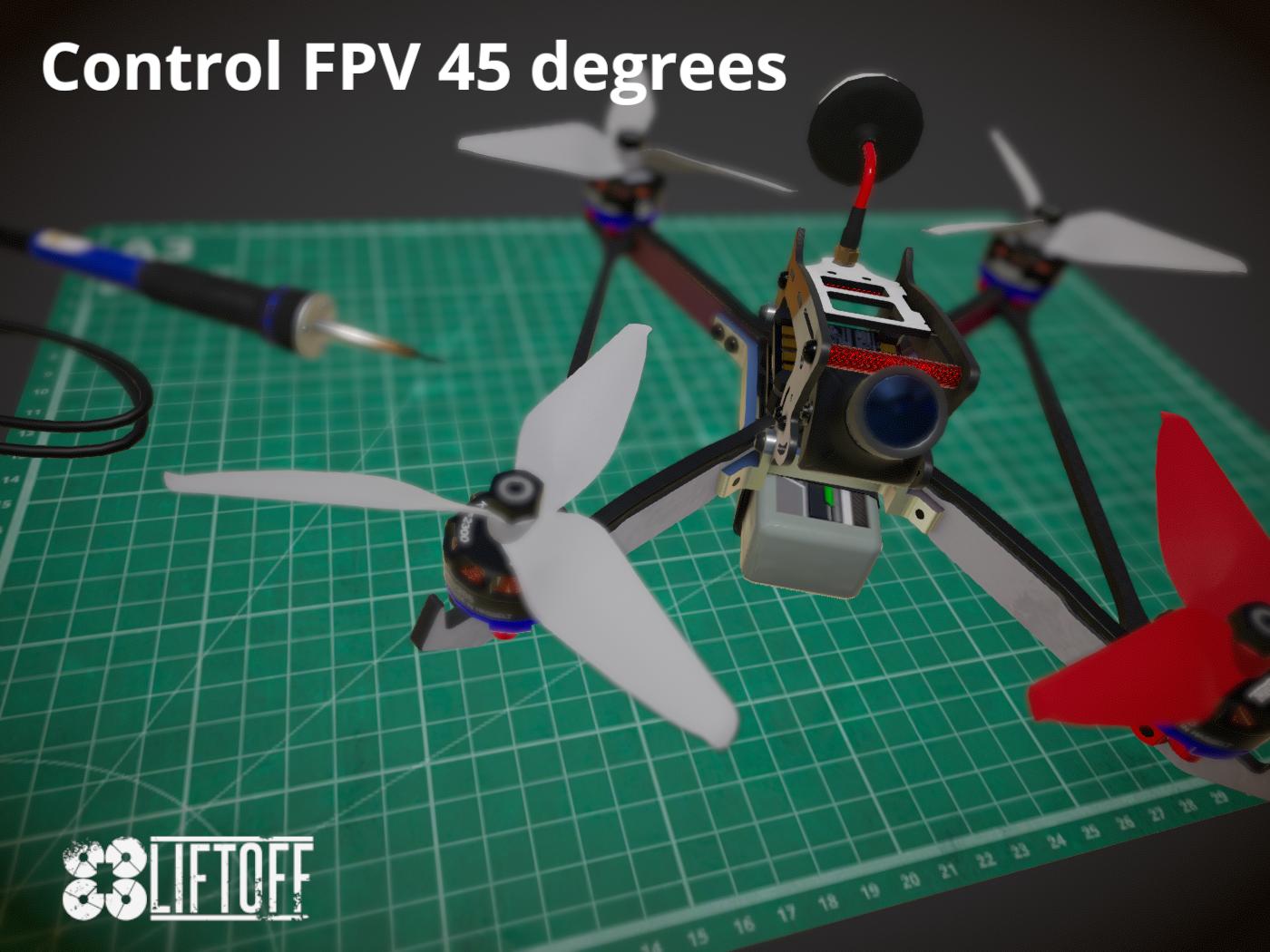 Control FPV 45 degrees