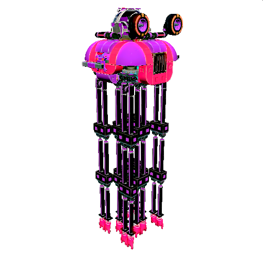 Alien Tentacle Spaceship