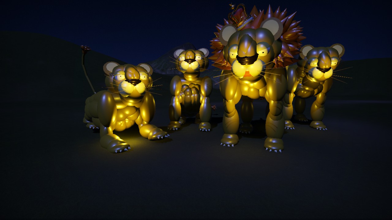 Animals : Lion pride