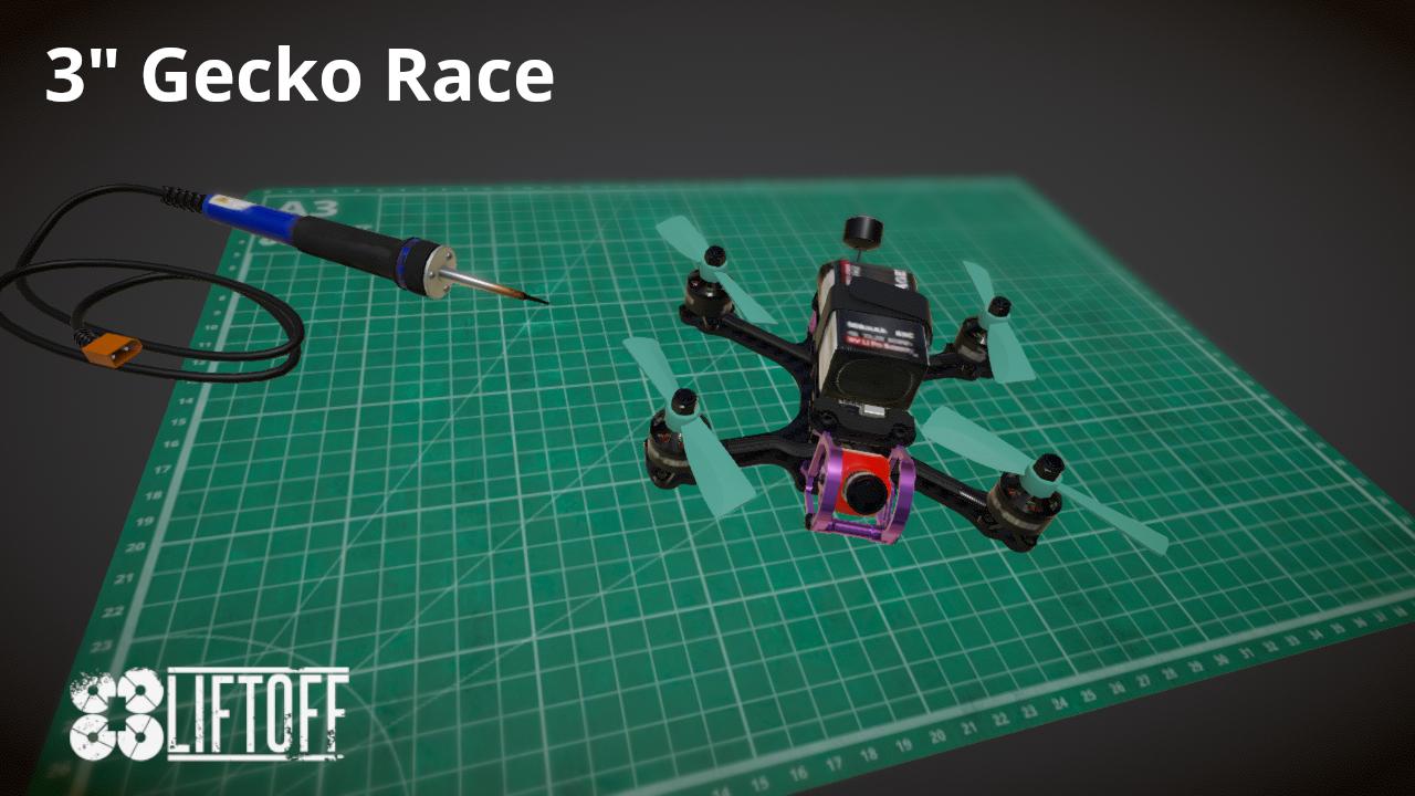 3" Gecko Race