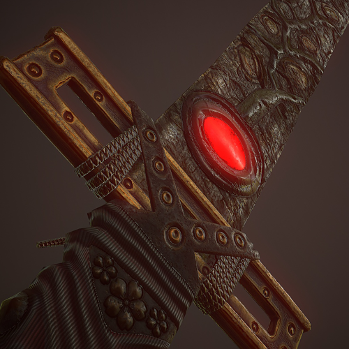 Mortas Grimsbane Sword (WITH GLOW)