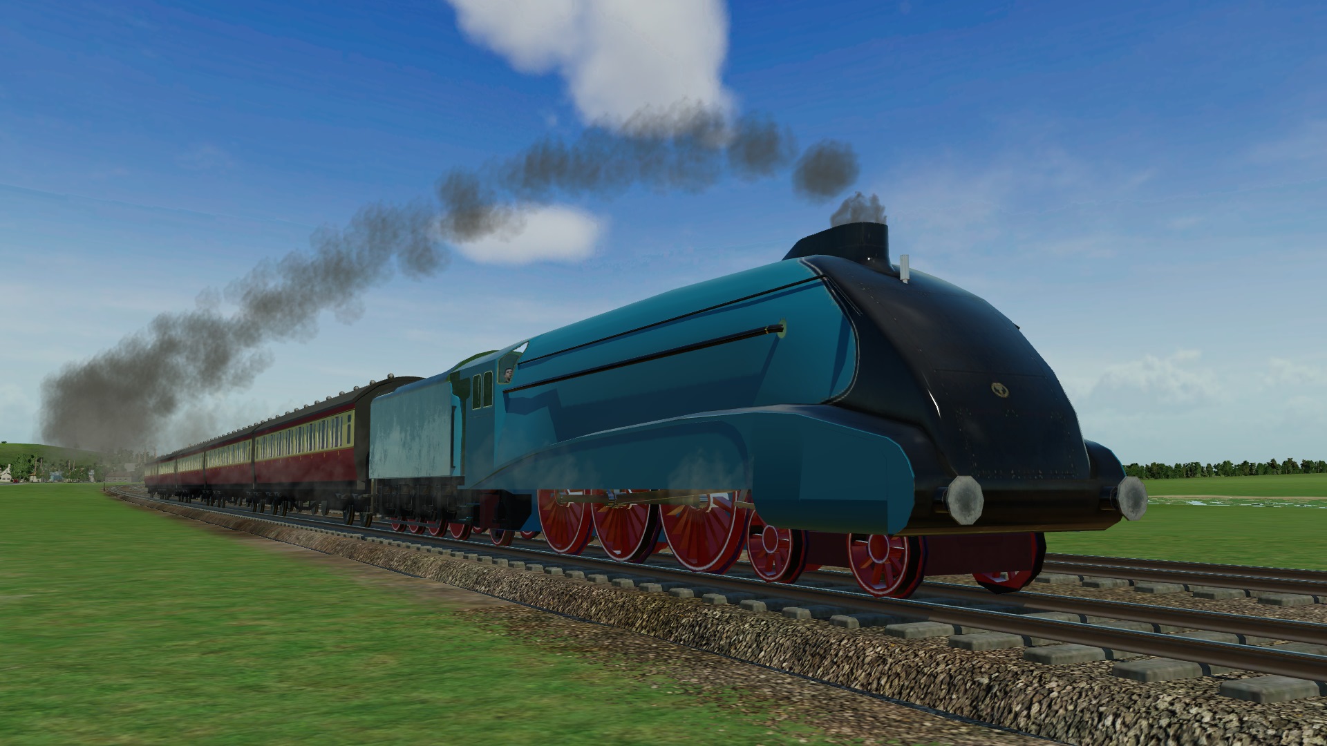 Steamワークショップ::LNER 'A4' - Garter Blue Steamワークショップ::LNER 'A4' - Garter Blue