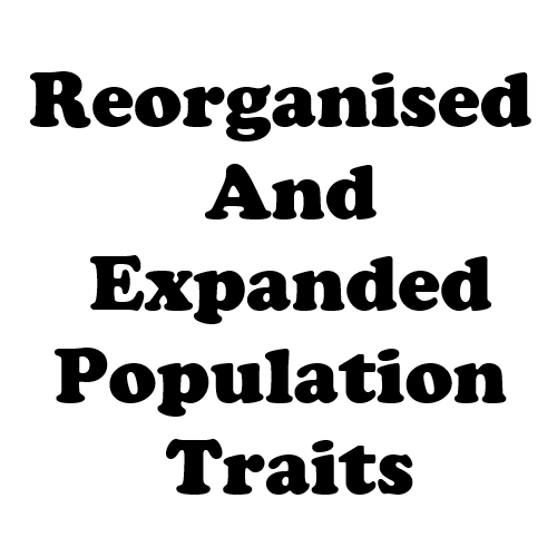 Expanded Population Traits - WIP