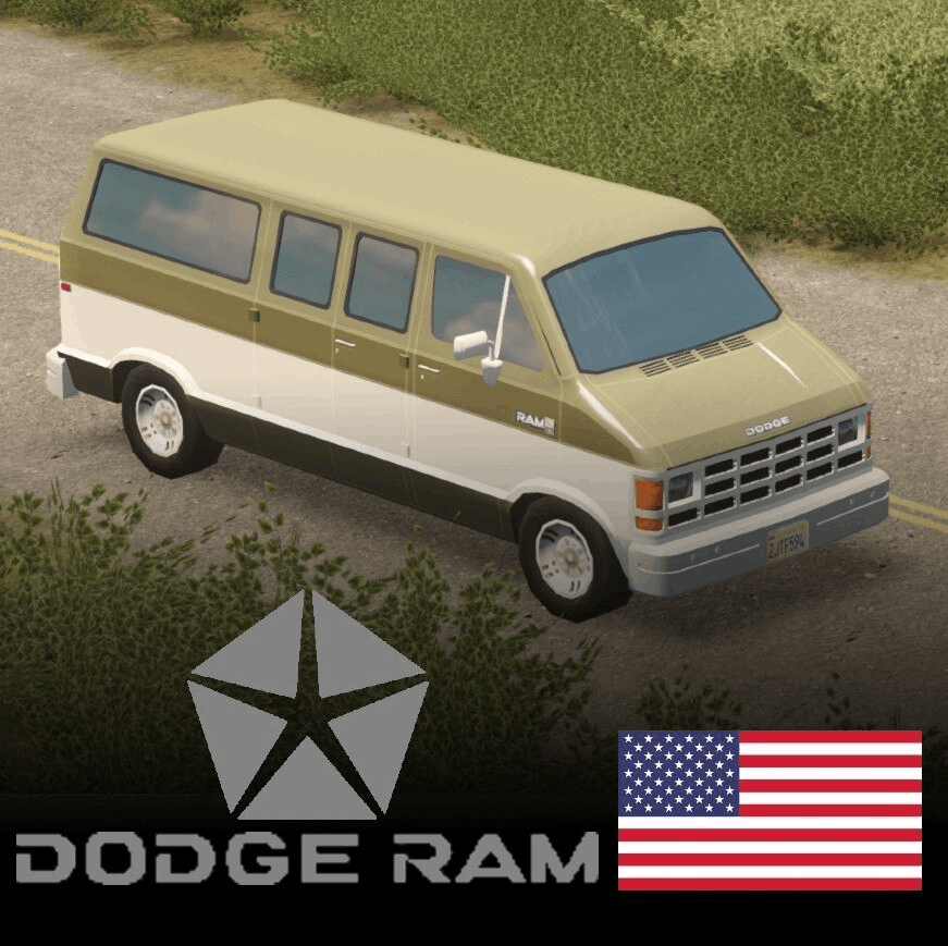 1986 Dodge Ram B150 Van Pack