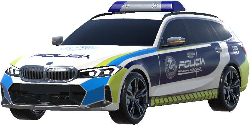 Spanish Madrid local police traffic unit / Policia municipal de madrid CSE trafico (españa)