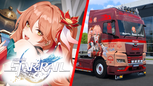 MAN TGX 2020 Guinaifen - Honkai: Star Rail Skin