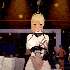 bisque doll NTR cosplay show - Love Dive