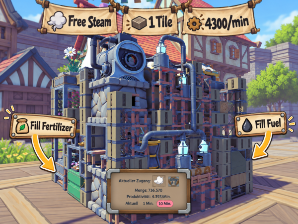 Free Steam >4300/min 1 Tile preview