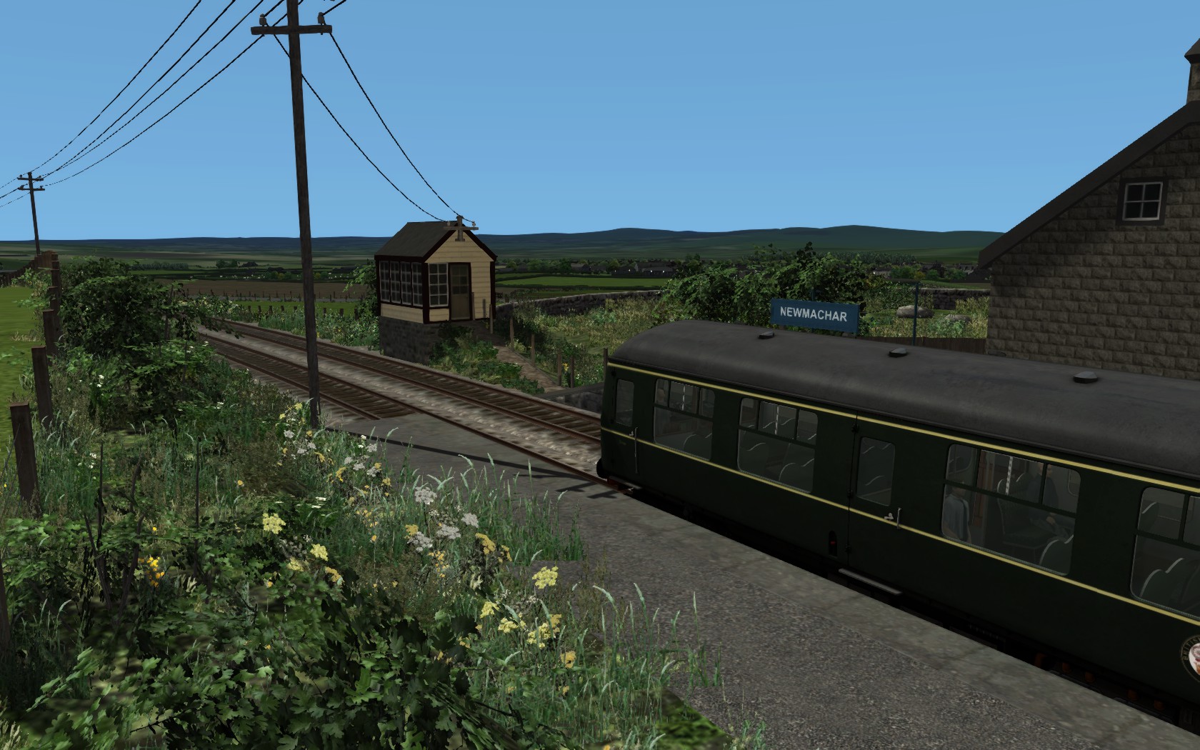 Local train to Aberdeen