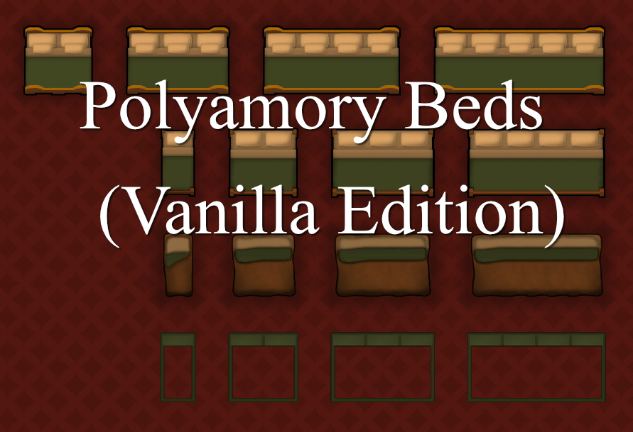 Polyamory Beds PL mod preview for RimWorld