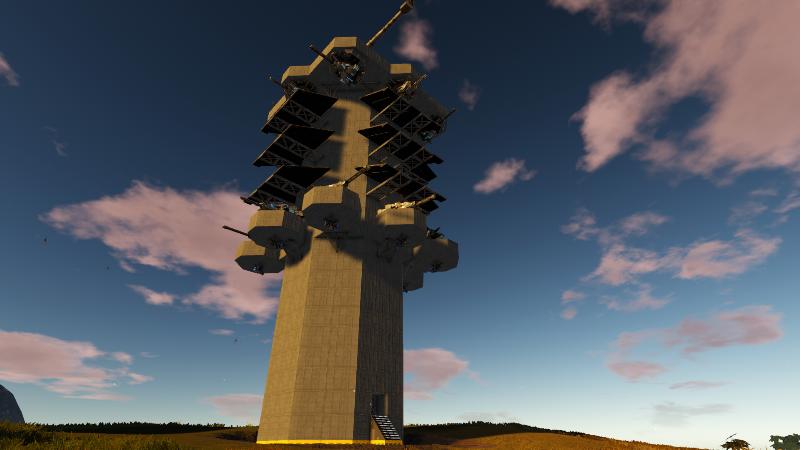 Flak Tower mini G3 (with weapons)