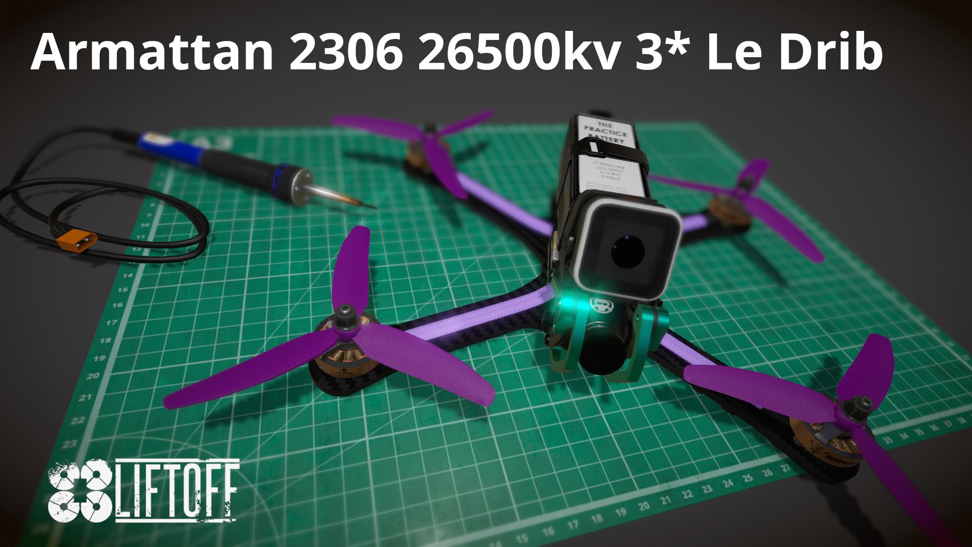 Armattan 2306 26500kv 3* Le Drib