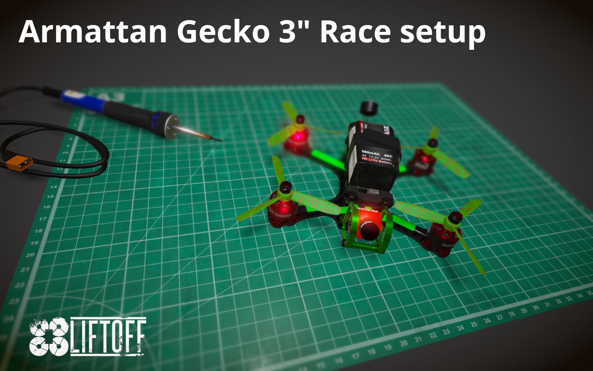 Armattan Gecko 3" Race setup made by Bo