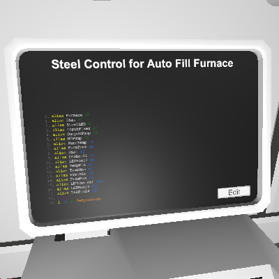 Steel Control for Auto Fill Furnace