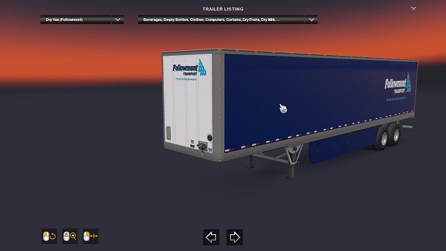 Standalone Followmont Transport