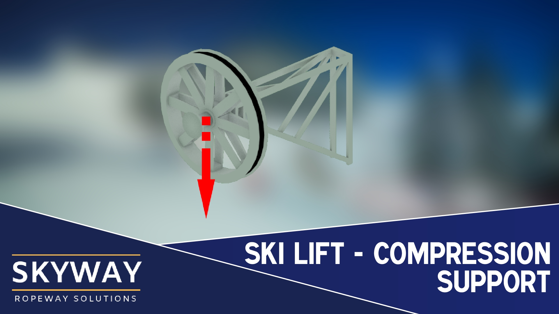 Ski Lift - Compression Support