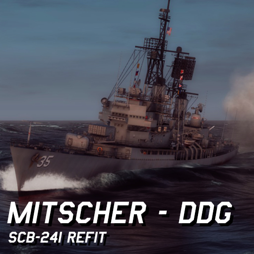 Mitscher-class Missile Destroyer Refit