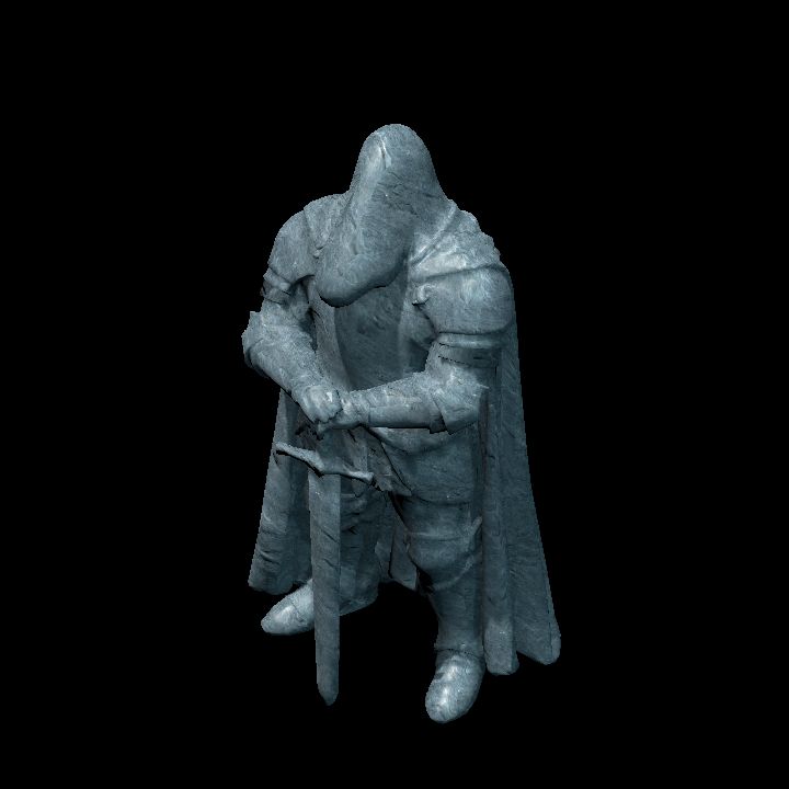 Nose Knight Statue