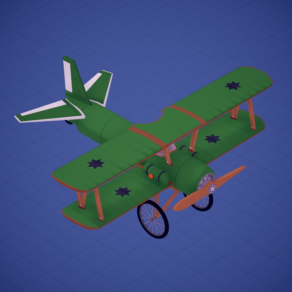 WW1 biplane