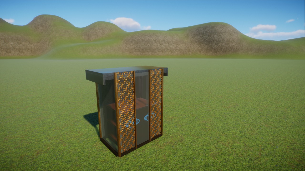 Obsidian Advert Kiosk