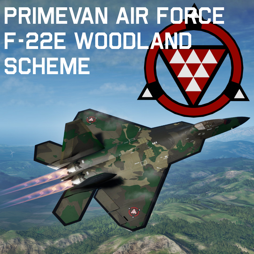 F-22E PALAAF Woodland preview