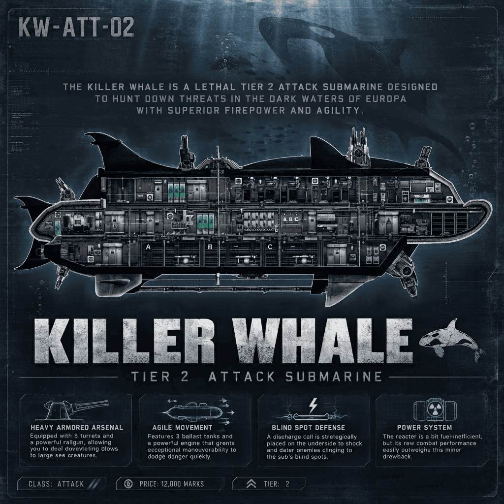 Killer Whale – Barotrauma Mod