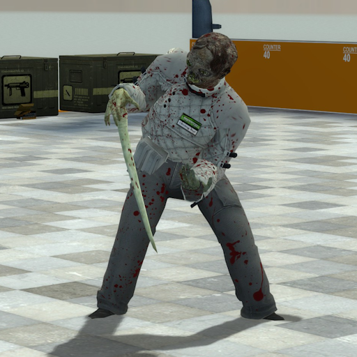 dead space necromorph doctor (zombine)