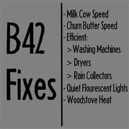B42 Fixes preview