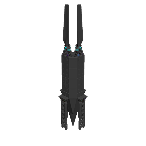 drop pod with explosive drop cap