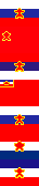 Yugoslavia Flags 1968