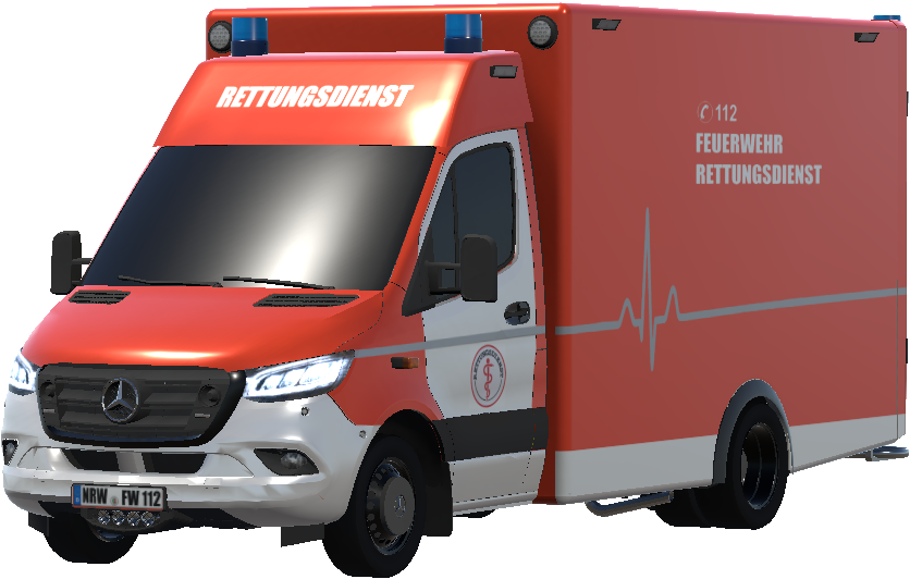 Stadtneutraler Feuerwehr Bochum RTW Skin