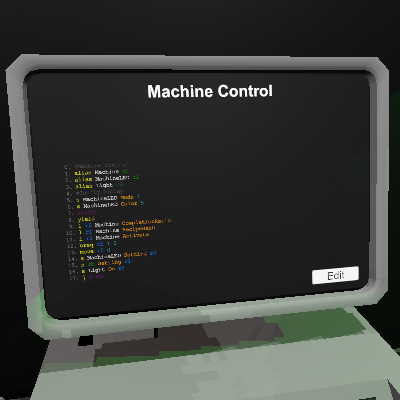 Machine Control