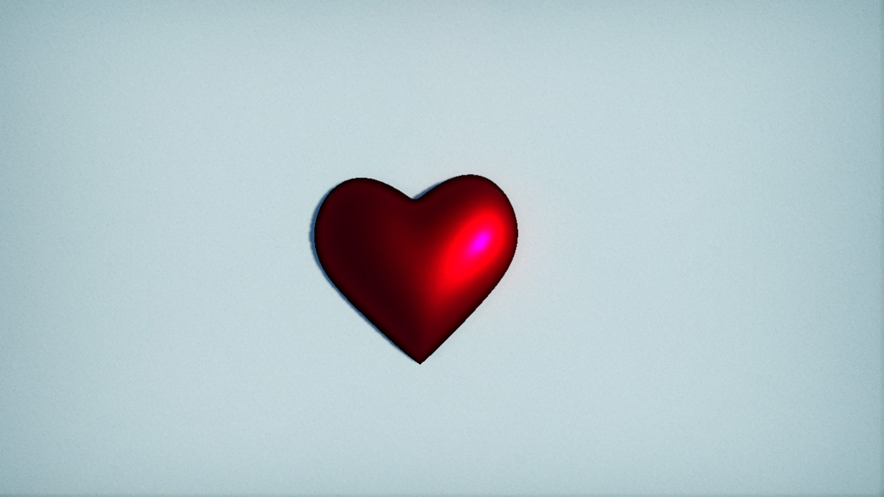 Heart Metal - Large
