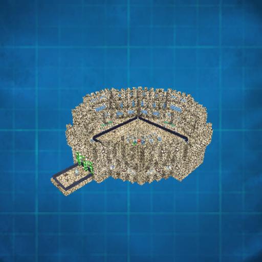 Trog Trap Arena with inner fence, teleporter and kill-trap