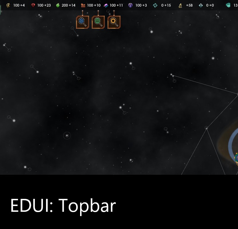 EDUI: Top Bar