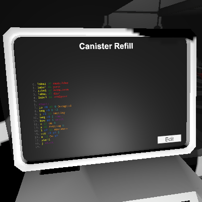 Canister Refill with Volume pump