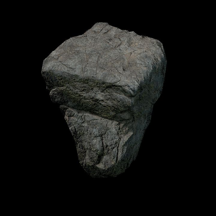 Realistic rock #1 D