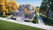 Cottage Core Large Quarantine with Pen