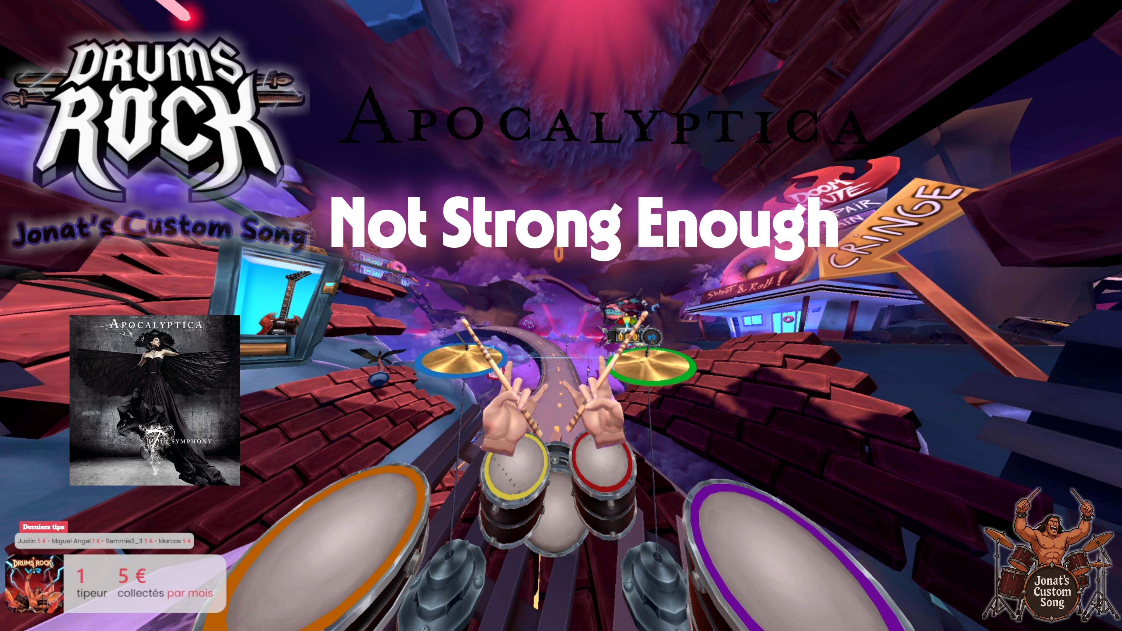 Apocalyptica - Not Strong Enough (feat. Brent Smith)