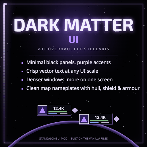 Dark Matter UI