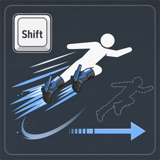 Shift Momentum Air Dodge / 慣性維持空中回避