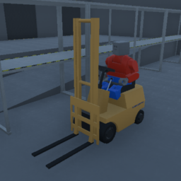 1974 Blue Industries Warehouse Forklift