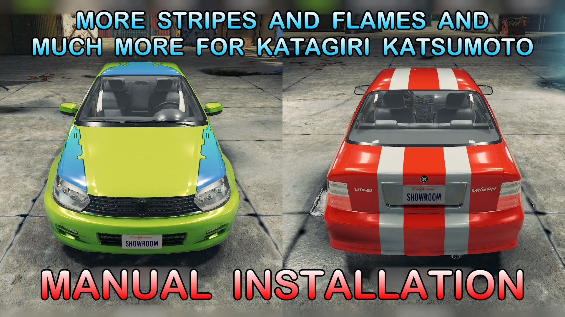 More Stripes And Flames And Much More For Katagiri Katsumoto