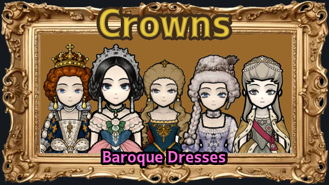 Crowns - Baroque Dresses
