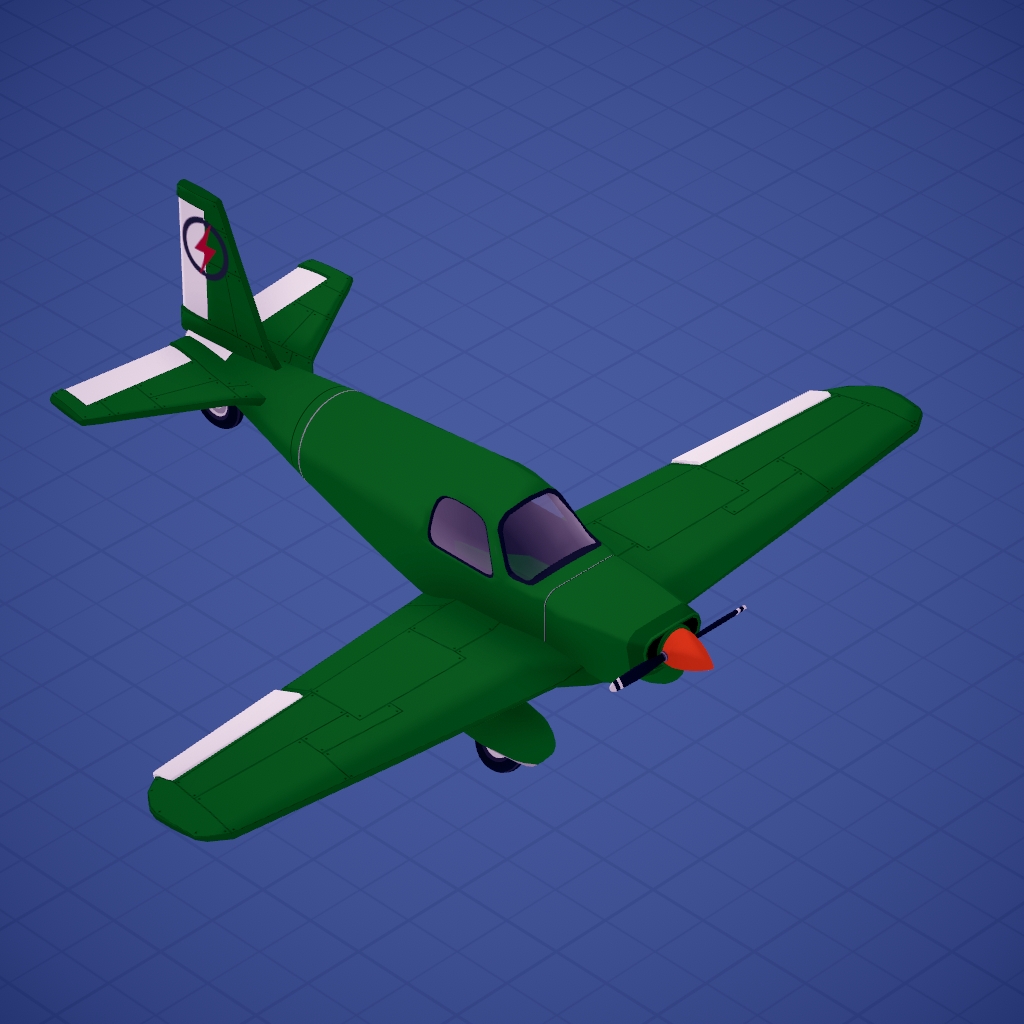 DGS. Model 1P-25 Single-engine light utility aircraft