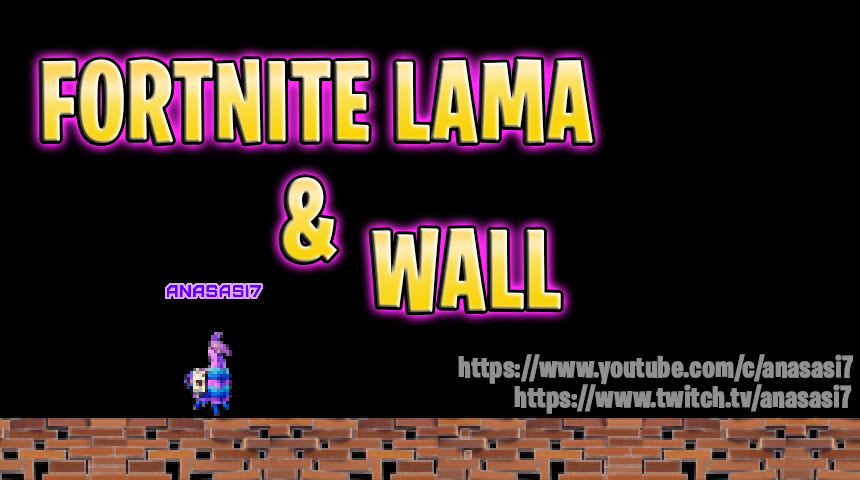 Fortnite Lama & Background
