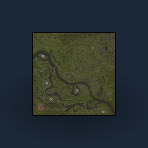 Карта Делянка в низине/Map Jelly in the lowland