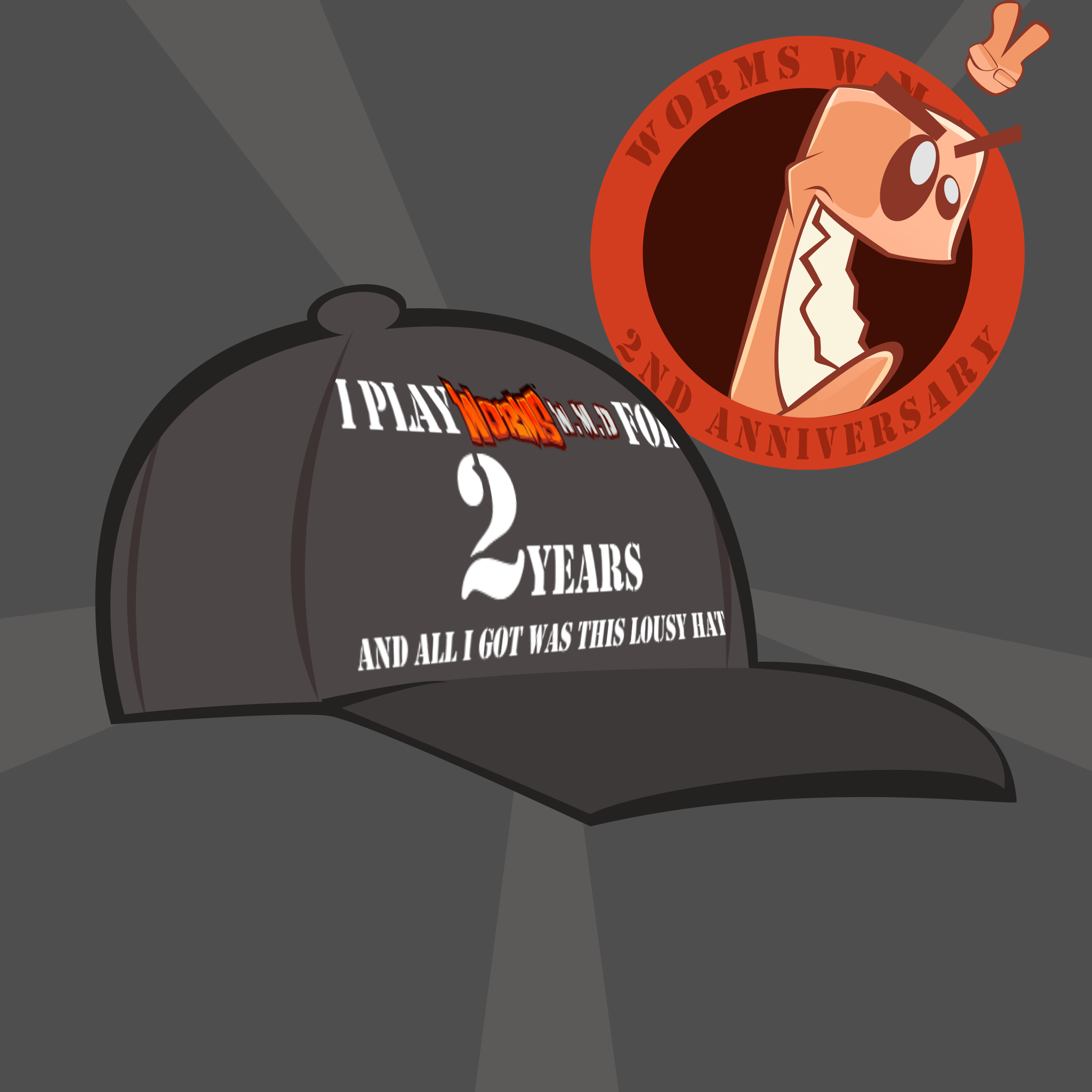 [WORMS WMD 2ND ANNIVERSARY HAT] Lousy Hat