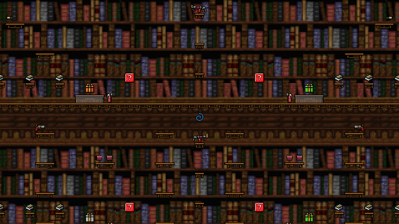 Library fire